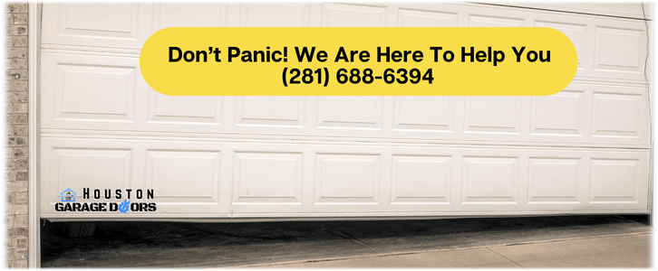 Garage Door Off Track Houston TX (281) 688-6394